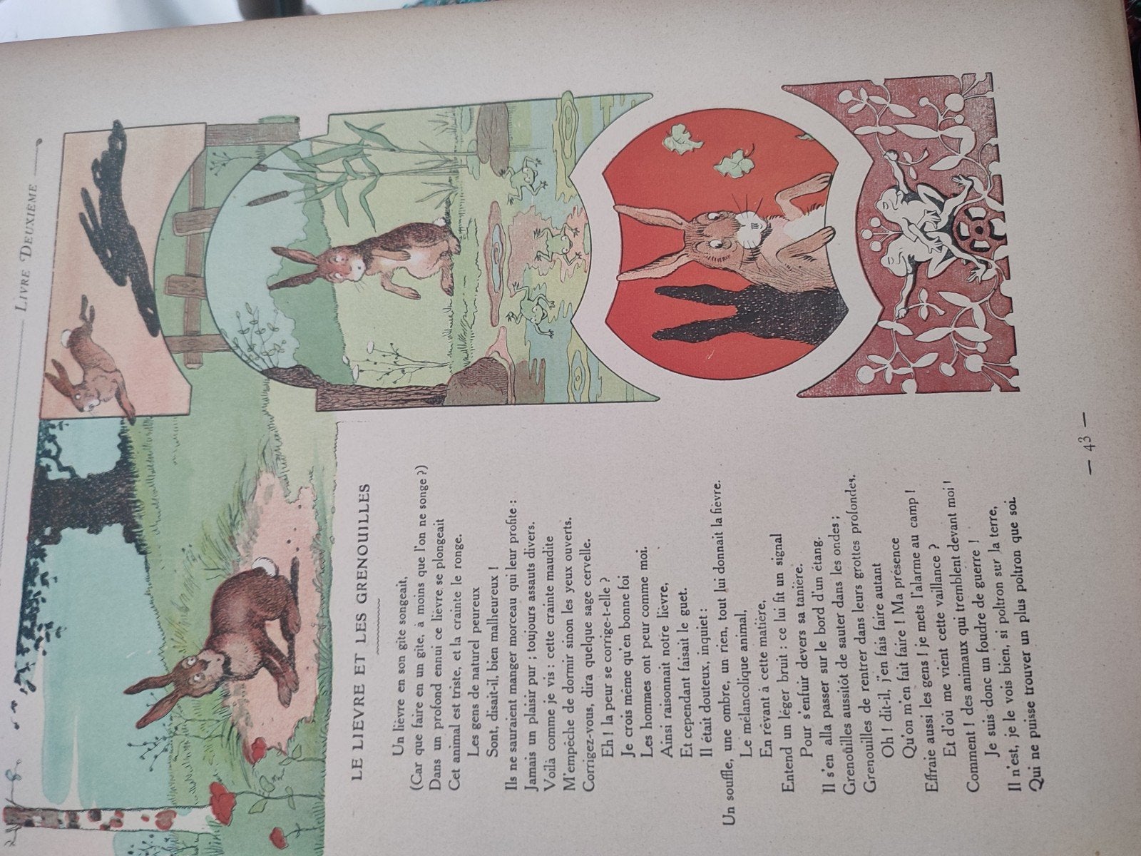 Gédéon Dans la Forêt.Bande dessinée Benjamin Rabier, Enlèvement ou Envoi, Une BD, Utilisé, Benjamin Rabier