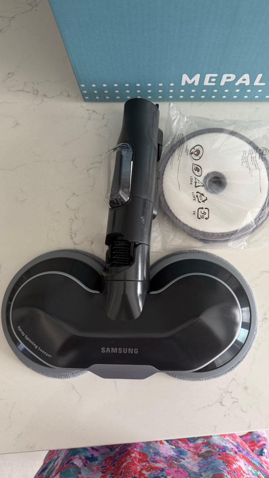 Samsung spray spinning sweeper, Elektronische apparatuur, Stofzuigers, Ophalen, Zo goed als nieuw, Samsung