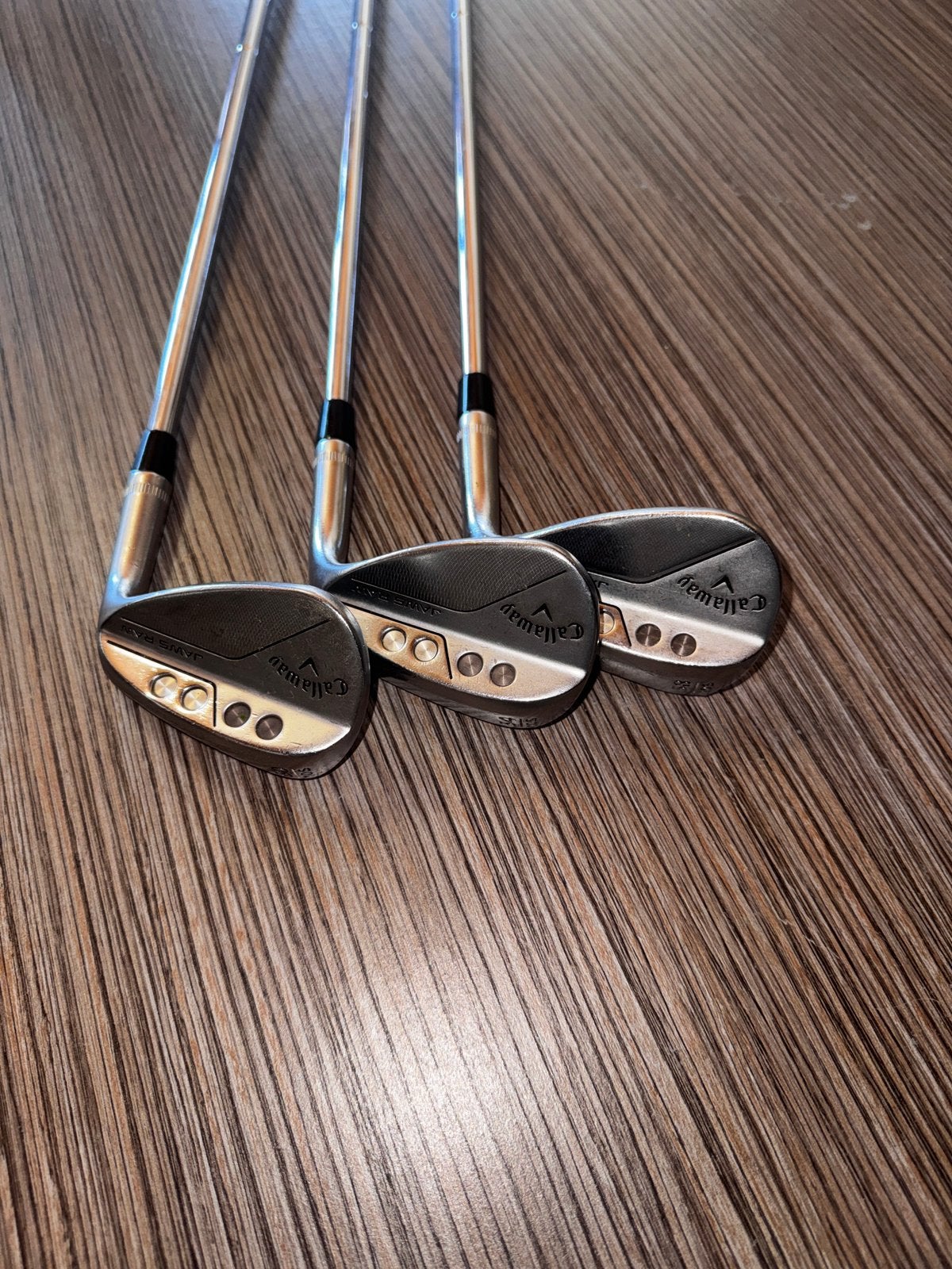 Callaway Jaws Raw Face Chrome Wedge set, Ophalen, Gebruikt, Set, Callaway