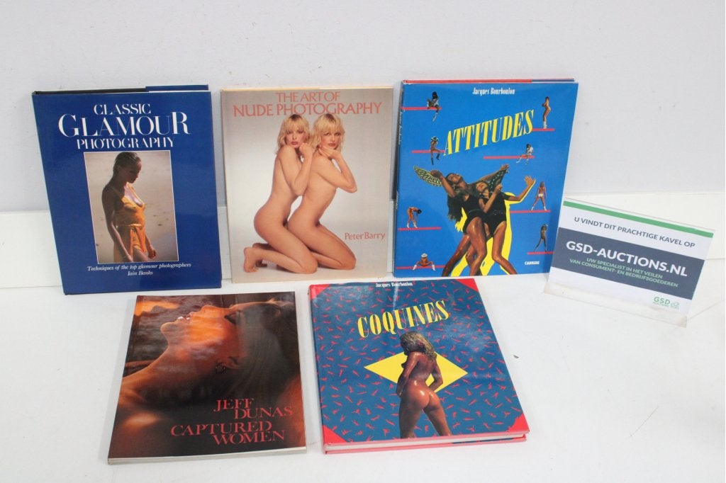 Boekencollectie glamour- en naaktfotografie, Ophalen of Verzenden, Niet ingevuld, Niet ingevuld, Niet ingevuld