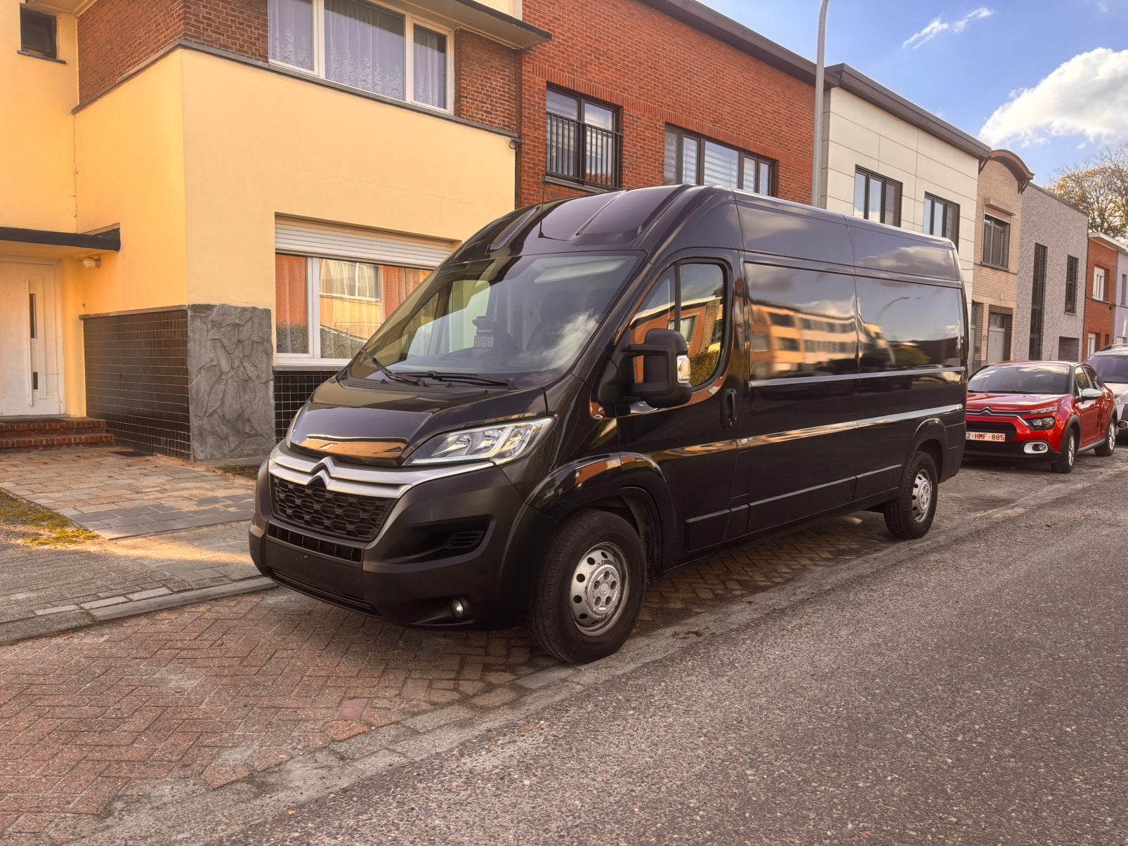 Citroen Jumper 2.2 L3h2 165pk Camera euro6D, Euro 6, Citroën, Zwart, Particulier