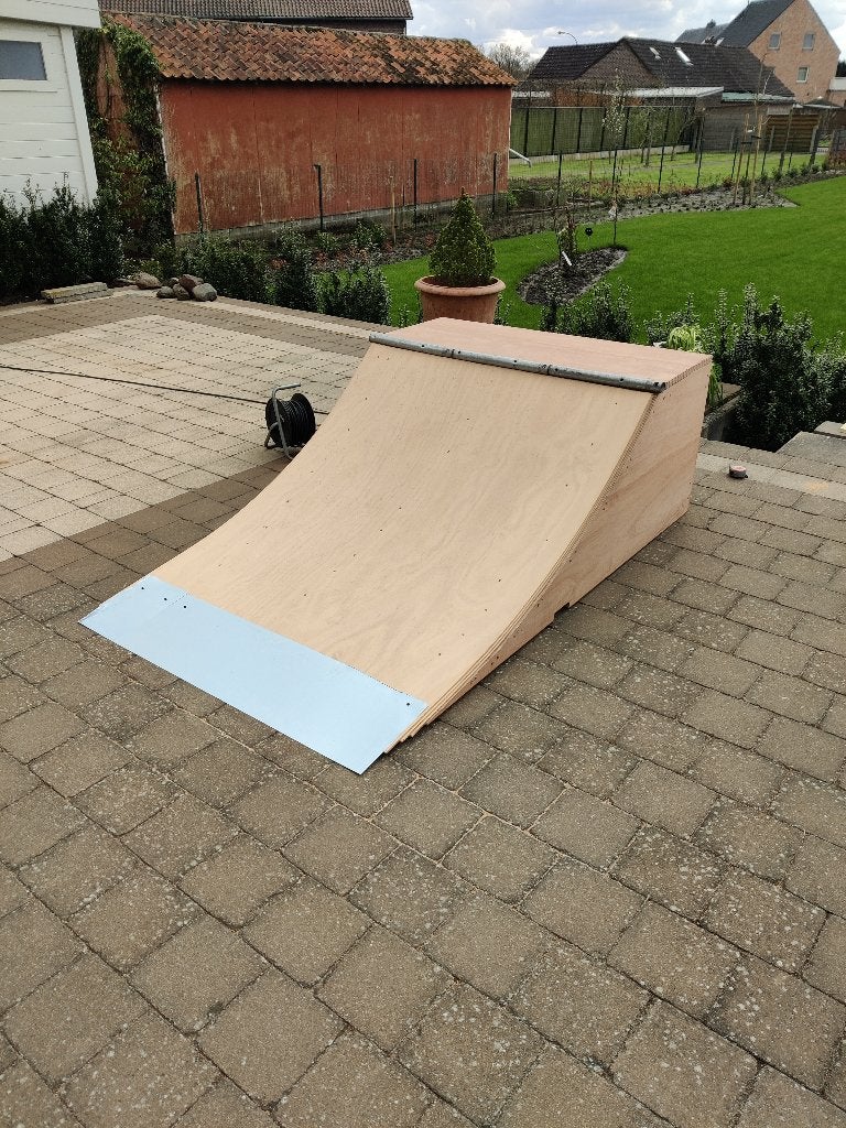 Skate Quarterpipe 60 cm hoog, Enlèvement, Utilisé