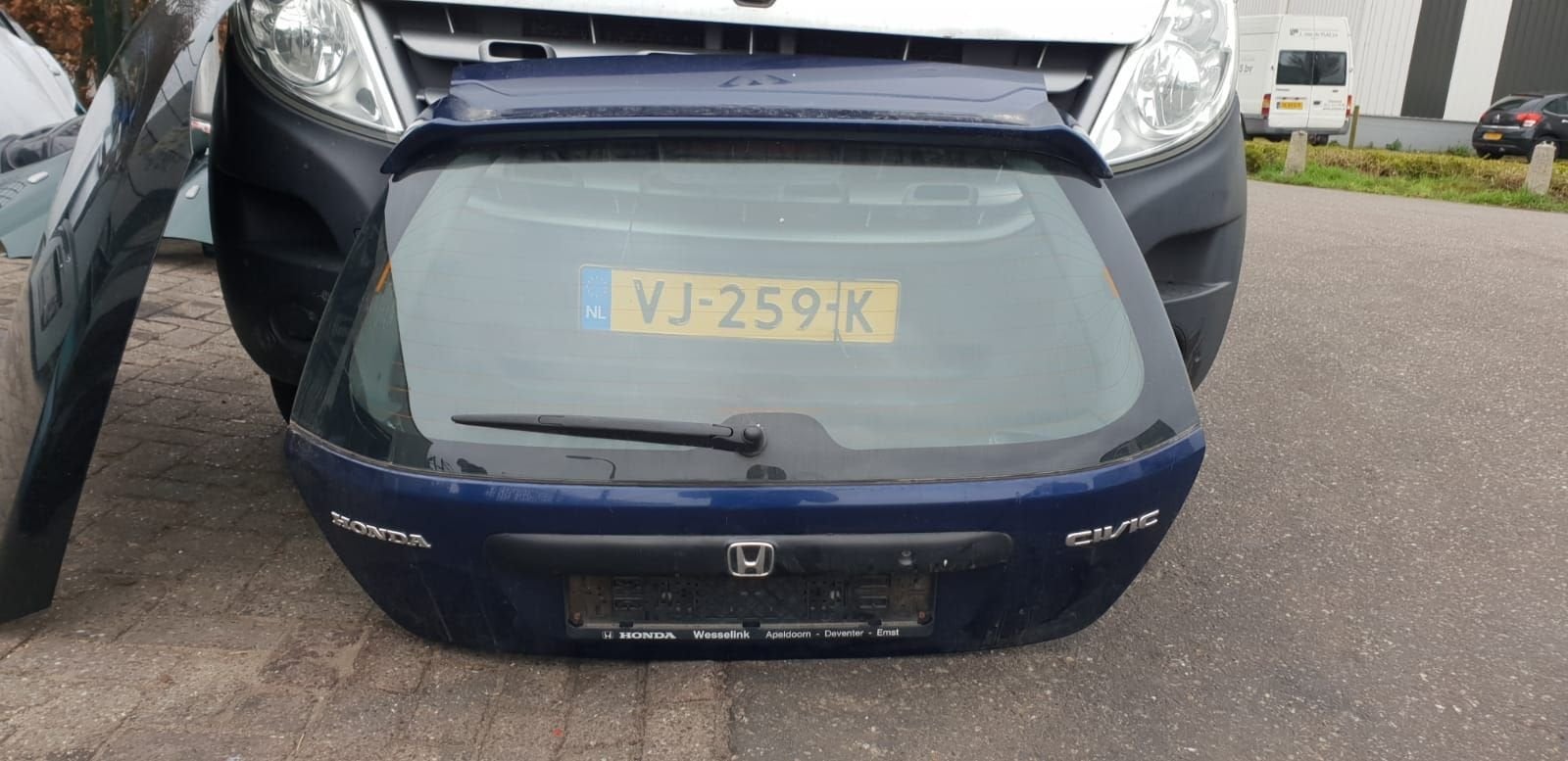 HONDA CIVIC HB ACHTERKLEP BJ 2002, Autos : Pièces & Accessoires, Carrosserie & Tôlerie, Arrière, -, Haillon arrière, Utilisé