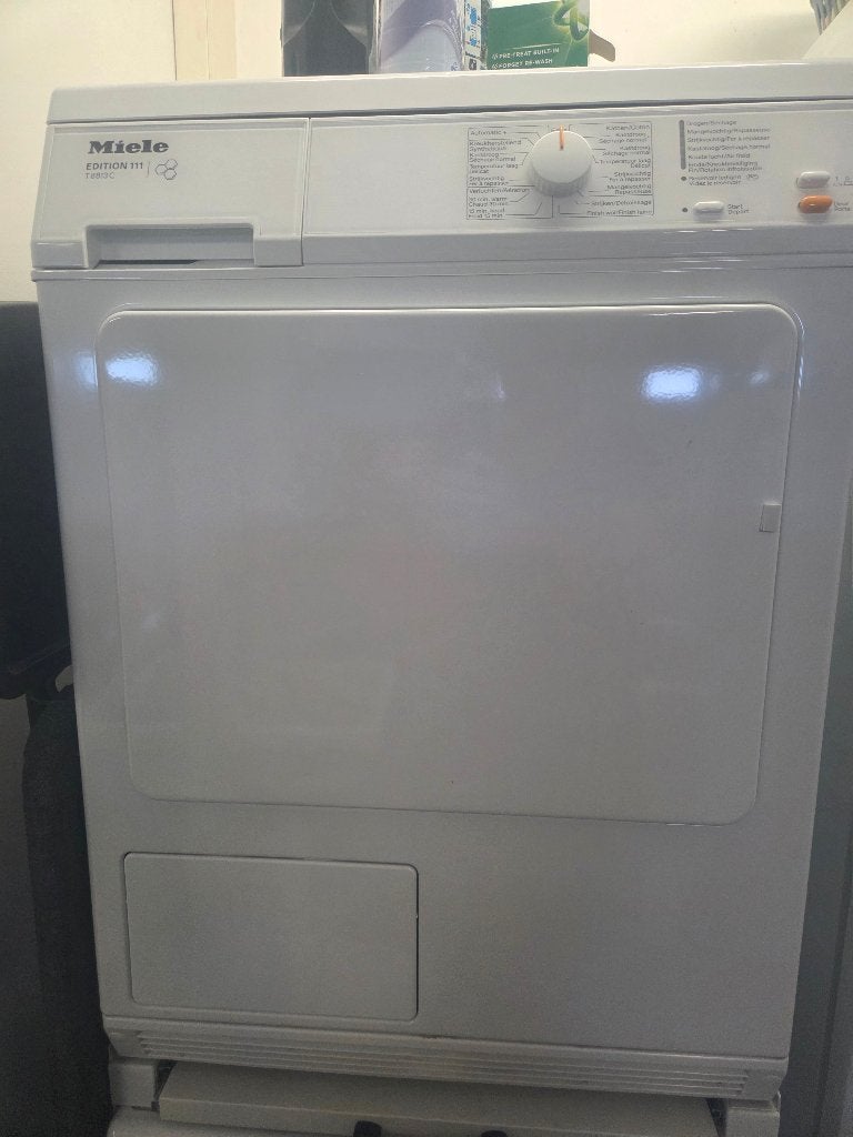 Miele condensdroger 7kg, als nieuw!, Elektronische apparatuur, Ophalen, 6 tot 8 kg, Anti-kreukfase, Zo goed als nieuw