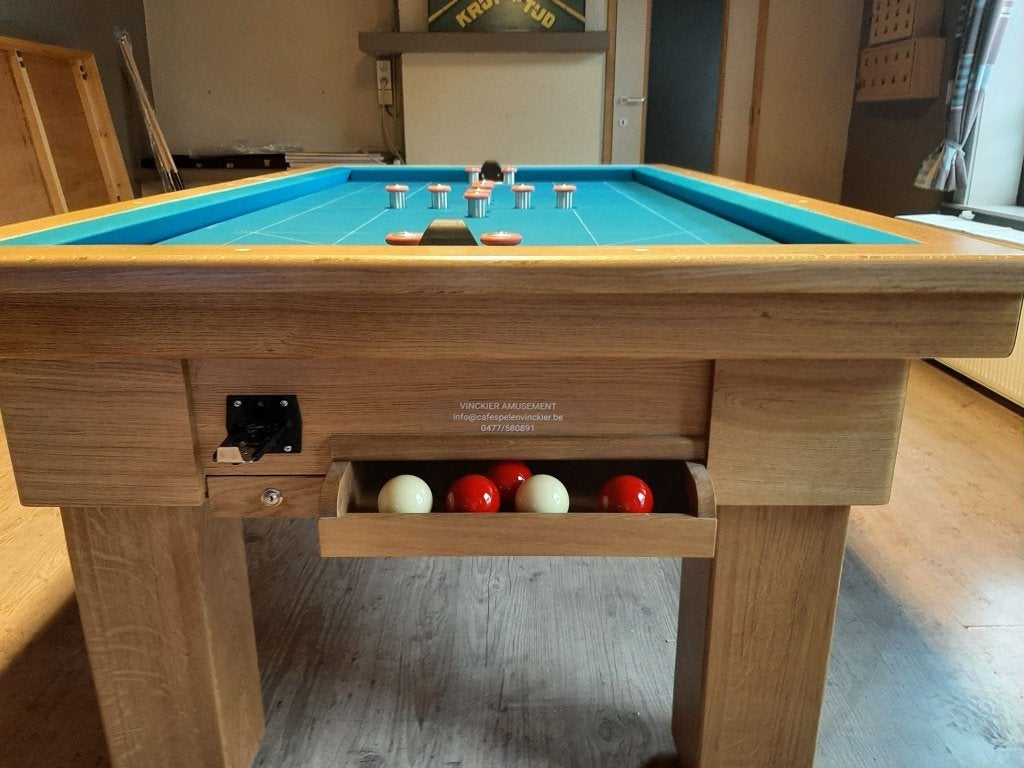 Nieuwe en gebruikte tapbiljarts., Enlèvement, Comme neuf, Table de billard