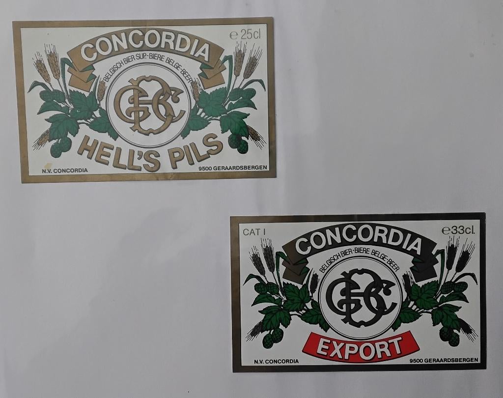 brouwerij concordia geraardsbergen, Verzamelen, Ophalen