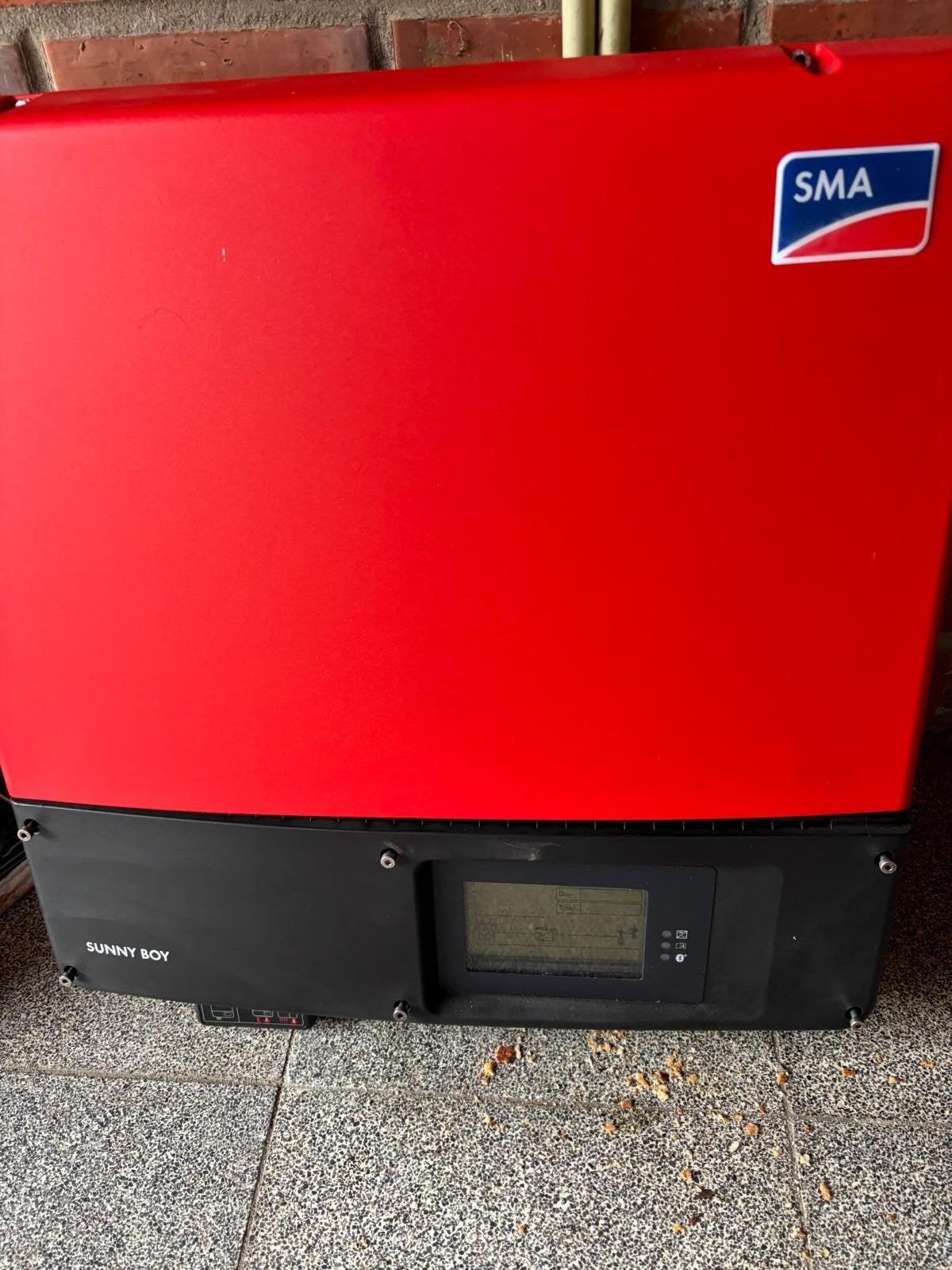 SMA Sunny Boy 4000tl-21, Ophalen, Gebruikt