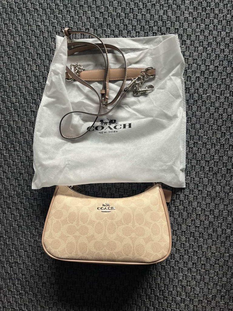 sac coach beige, Envoi, Neuf, Beige, Sac à main