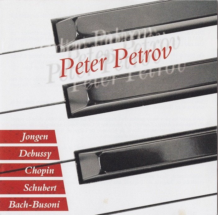 SALE--CD PETER PETROV - Piano, Verzenden
