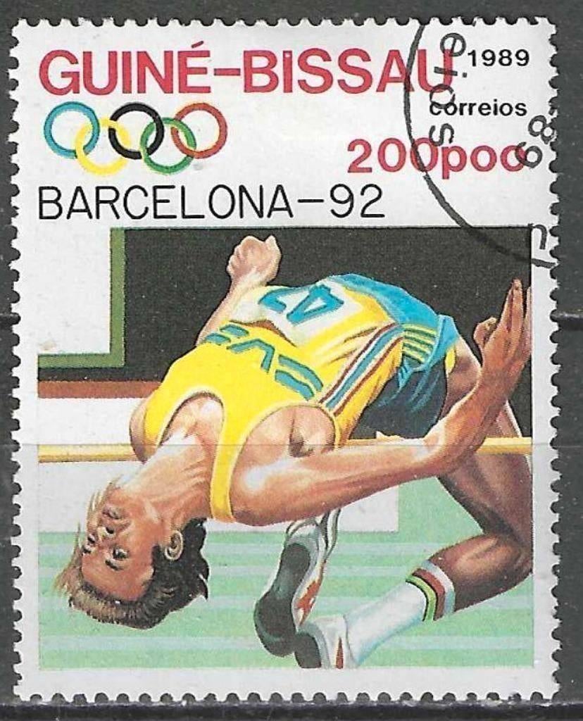 Guinee-Bissau 1989 - Stampworld 697 - Barcelona '92 (ST), Postzegels en Munten, Postzegels | Afrika, Verzenden, Guinee, Gestempeld