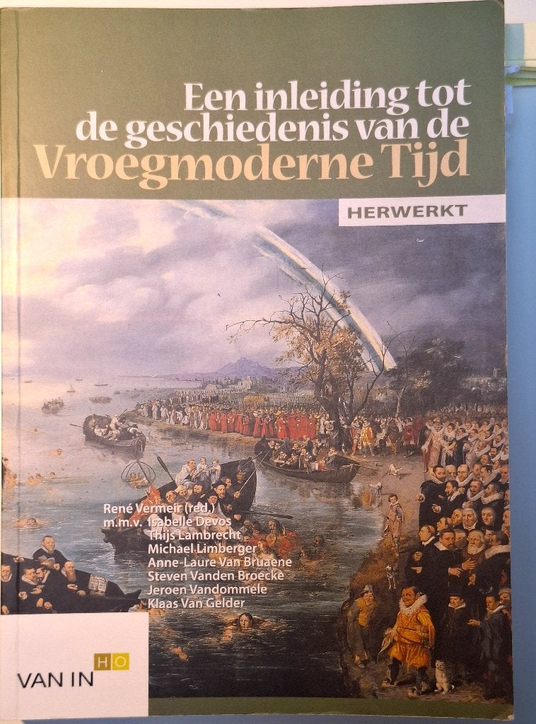 Een inleiding tot de geschiedenis van de Vroegmoderne Tijd, Boeken, Ophalen, Zo goed als nieuw, Geschiedenis, René Vermeir