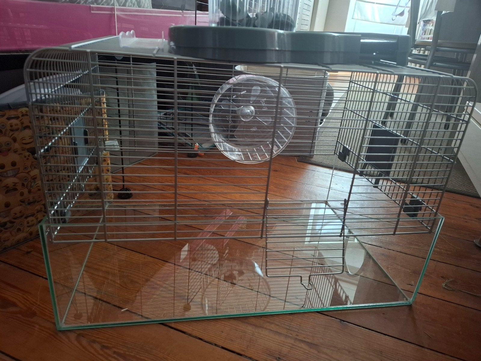 Kleine knaagdierkooi 60 cm, Dieren en Toebehoren, Ophalen, Minder dan 75 cm, Kooi, Hamster