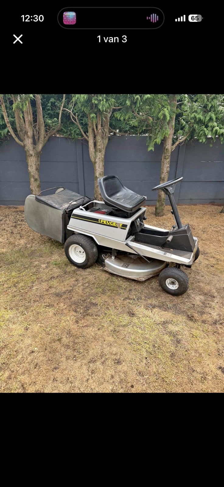 Zitmaaier peugot, Ophalen of Verzenden, Gebruikt, Elektrische starter, Minder dan 90 cm