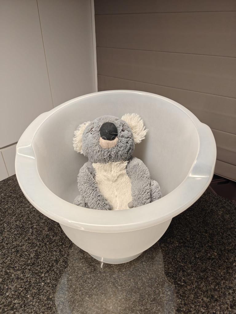Tummy Tub - seau de bain pour bébé, Enfants & Bébés, Bains & Soins, Enlèvement ou Envoi, Comme neuf, Tummy Tub, Autres marques