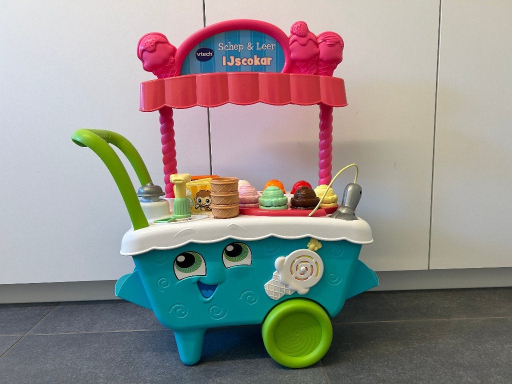 VTech Schep & Leer IJscokar, Ophalen, Zo goed als nieuw