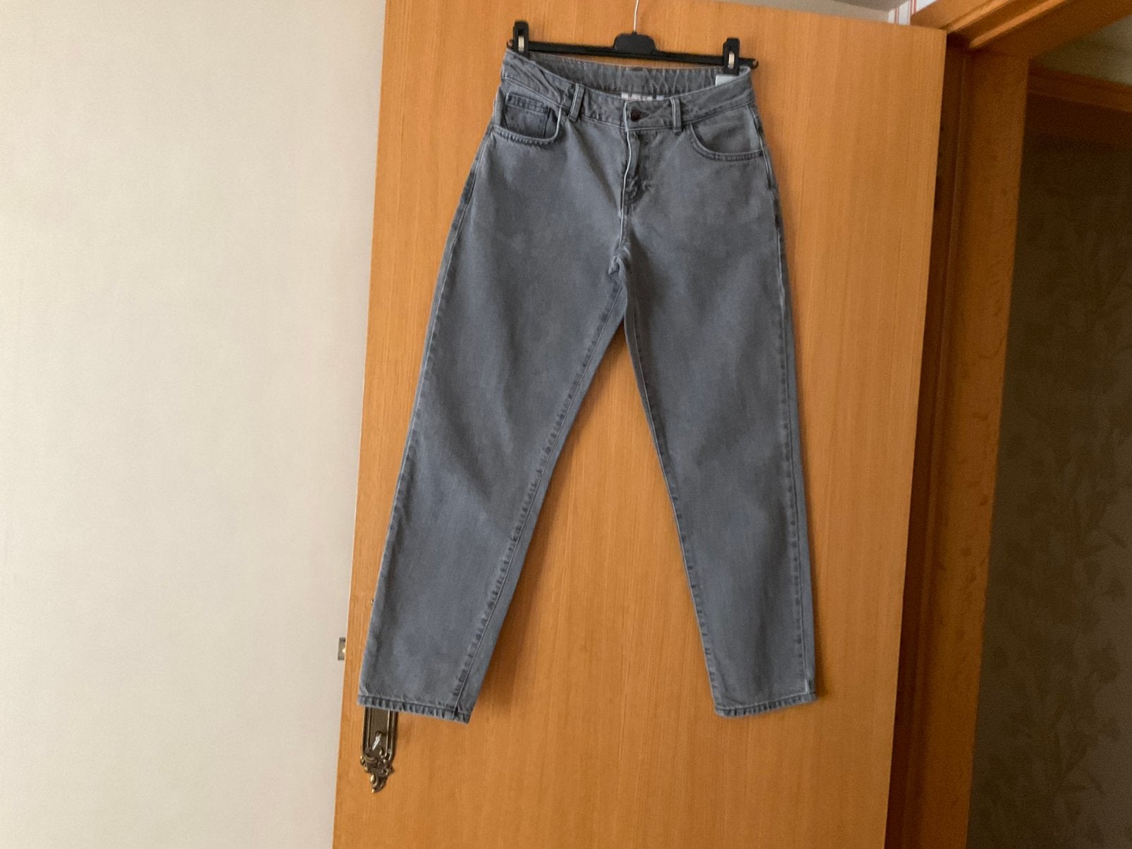 Donkergrijze jean jongens, Enfants & Bébés, Vêtements enfant | Taille 152, Enlèvement ou Envoi, Utilisé, Garçon, Pantalon