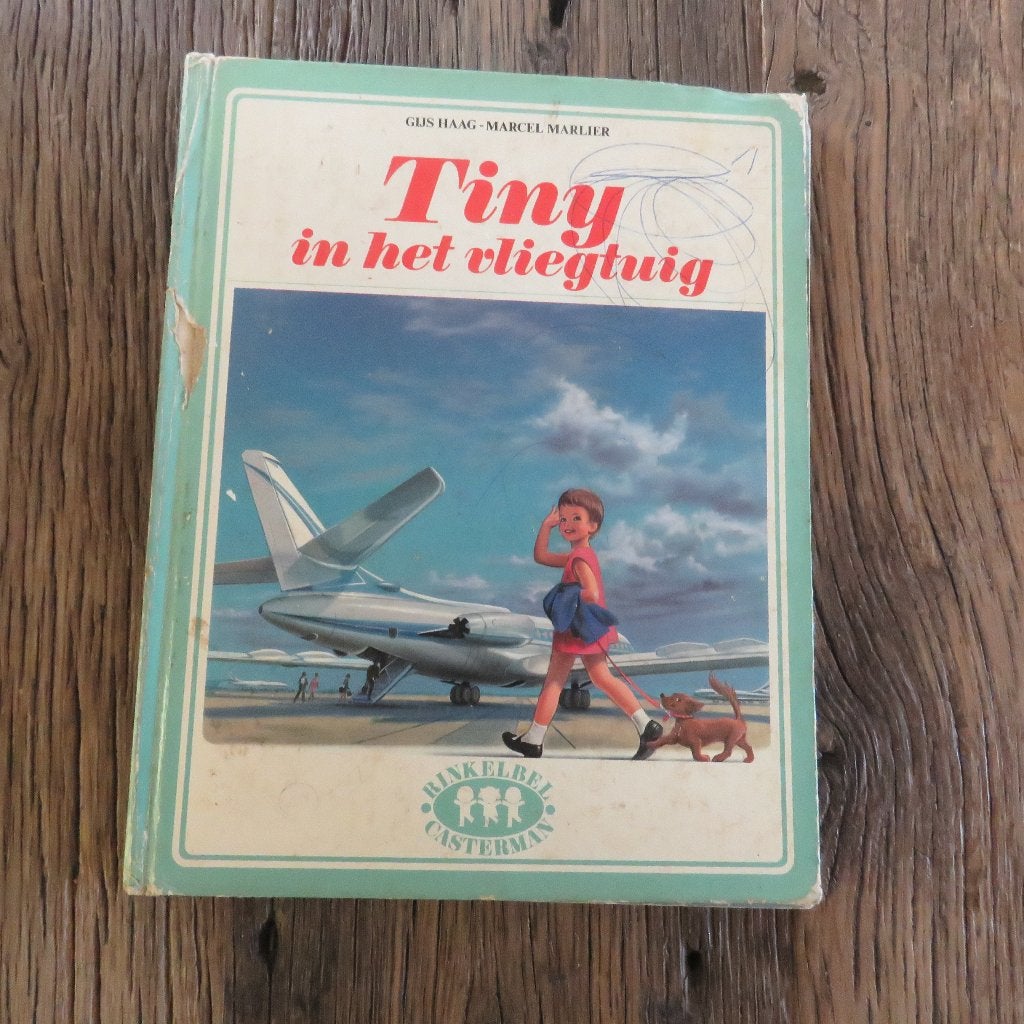 Tiny in het vliegtuig 1965 Gijs Haag, Boeken, Ophalen of Verzenden