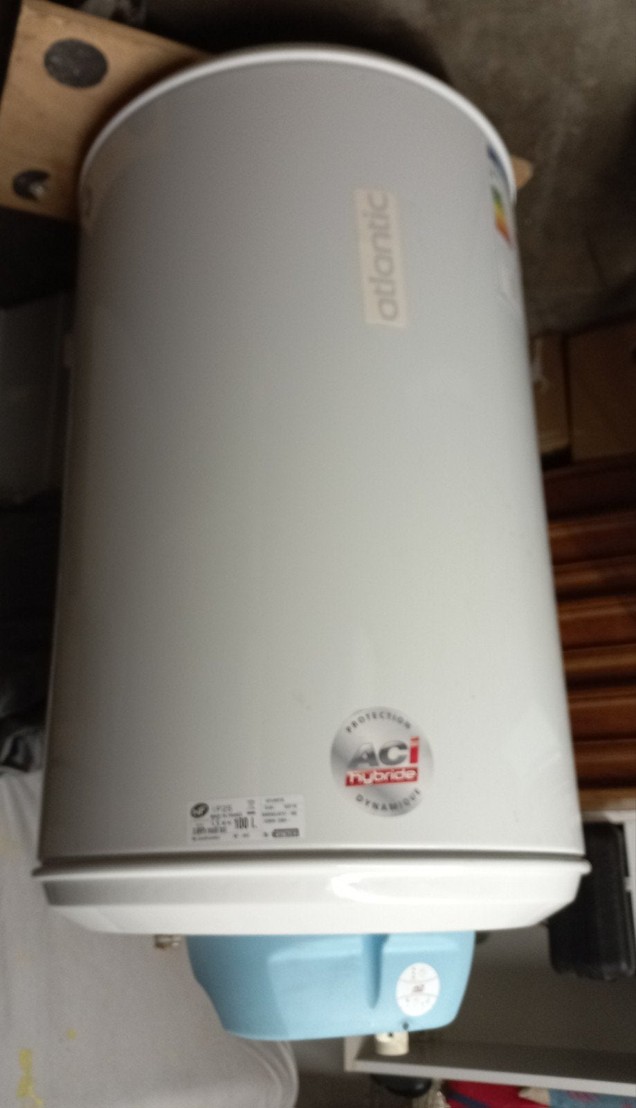 Boiler Atlantique 100l à vendre Chênée., Doe-het-zelf en Bouw, Chauffageketels en Boilers, Ophalen, Gebruikt, Boiler