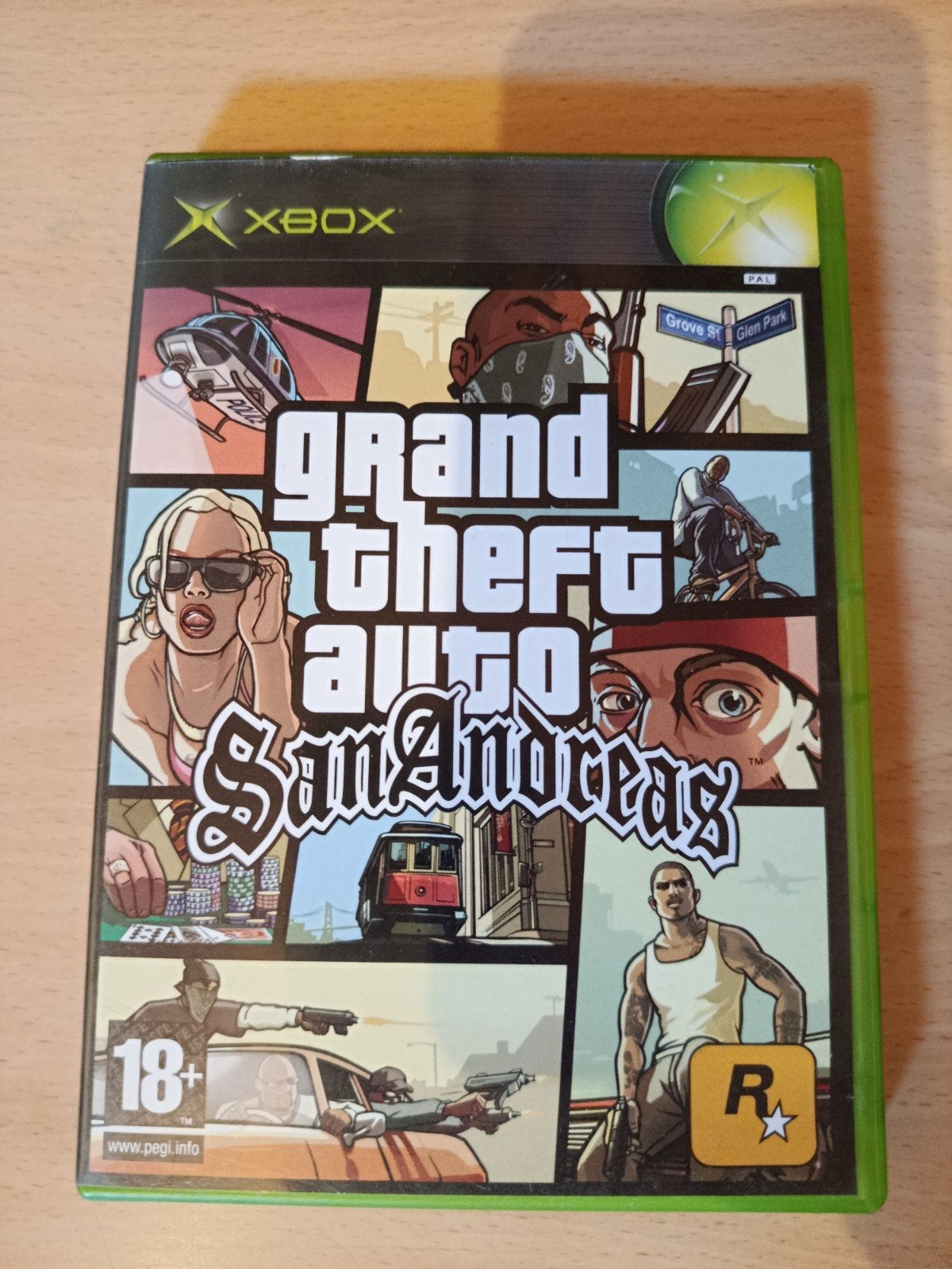 Grand Theft Auto San Andreas Xbox game, Enlèvement ou Envoi