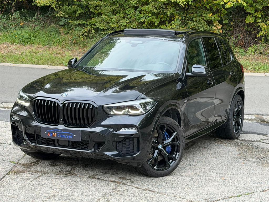 BMW X5 3.0 Diesel XDrive 7places FULL pack M Garantie 12 Moi, Auto's, BMW, Automaat, Zwart, Bedrijf, Diesel
