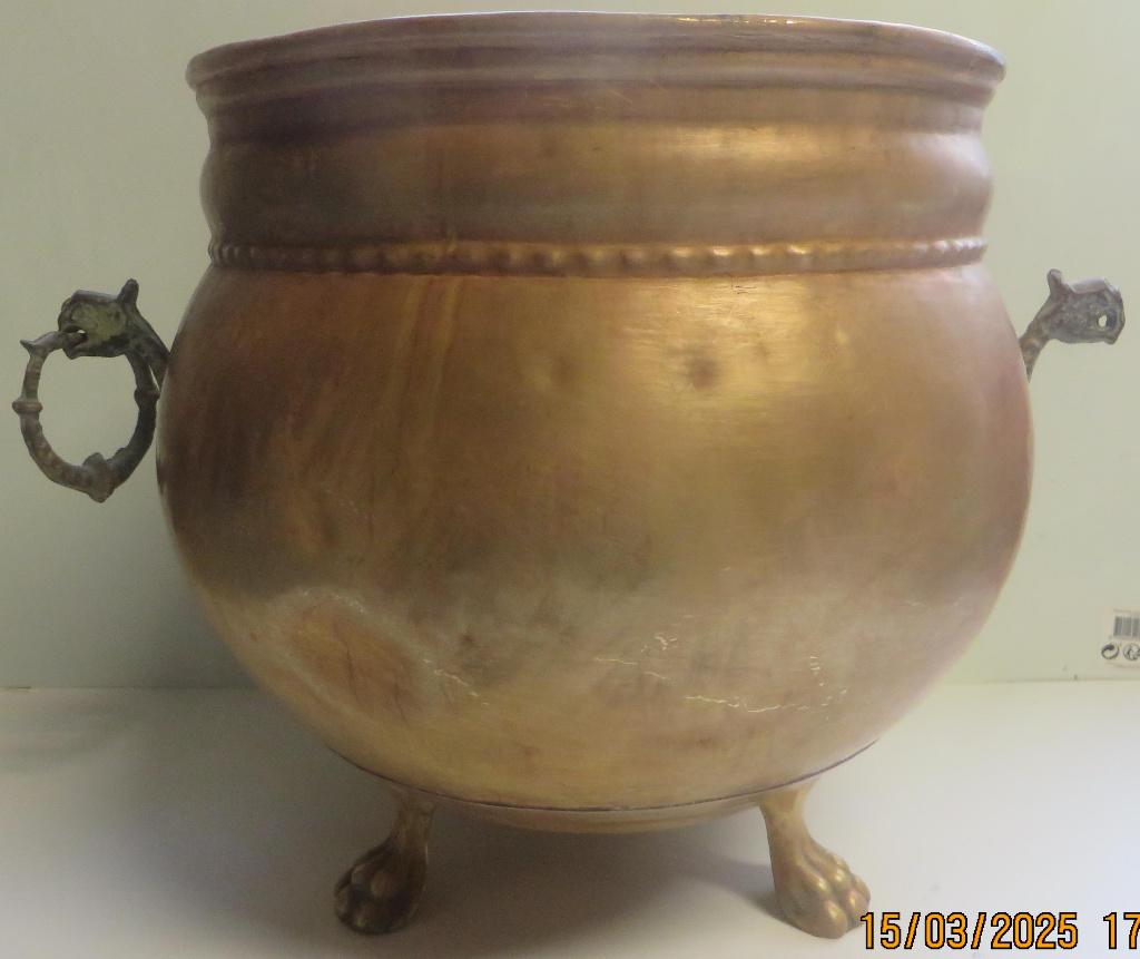 rood koper pot, Ophalen, Koper