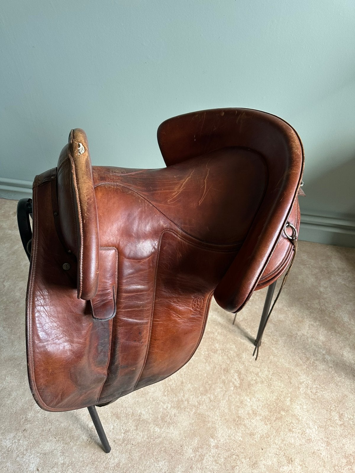 Selle espagnole Monturas Lucas - uniquement décoration !, Animaux & Accessoires, Enlèvement ou Envoi, Utilisé