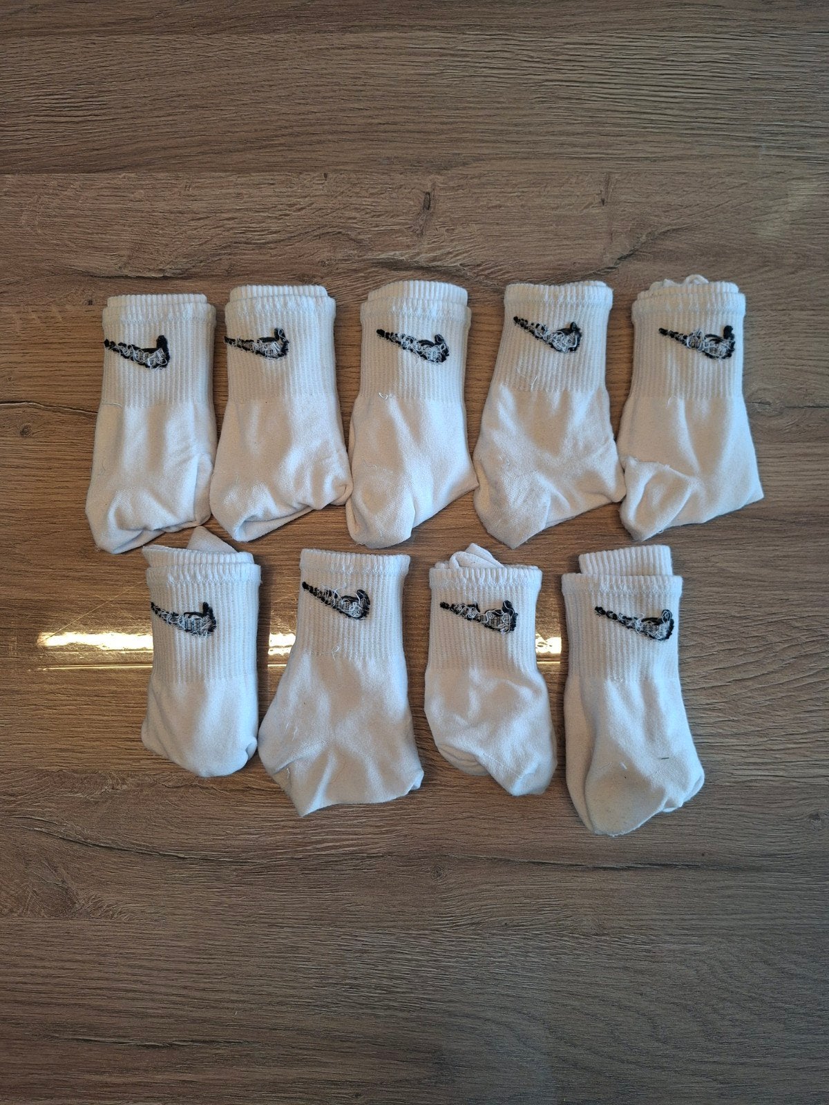 Chaussettes Nike blanches 9 paires, Vêtements | Hommes, Neuf, Taille 39 à 42, Enlèvement ou Envoi, Nike