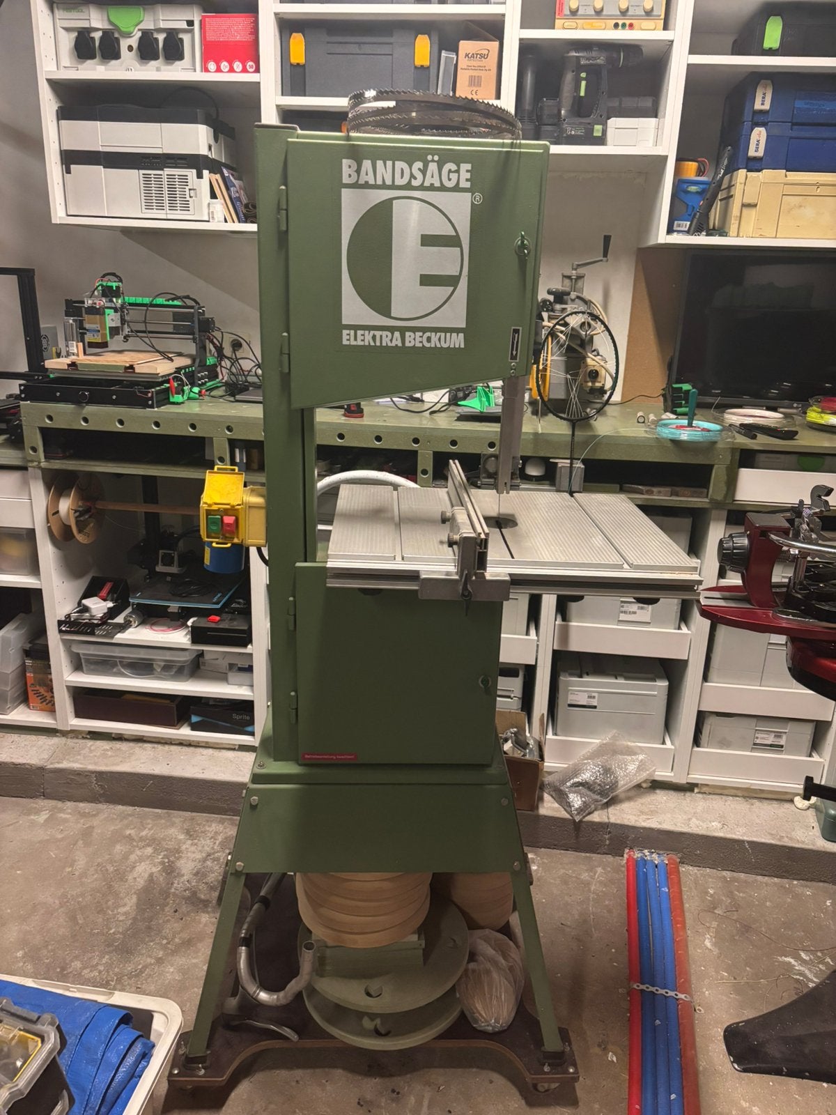 Lintzaag elektra beckum 315, Ophalen, Zo goed als nieuw, Lintzaag