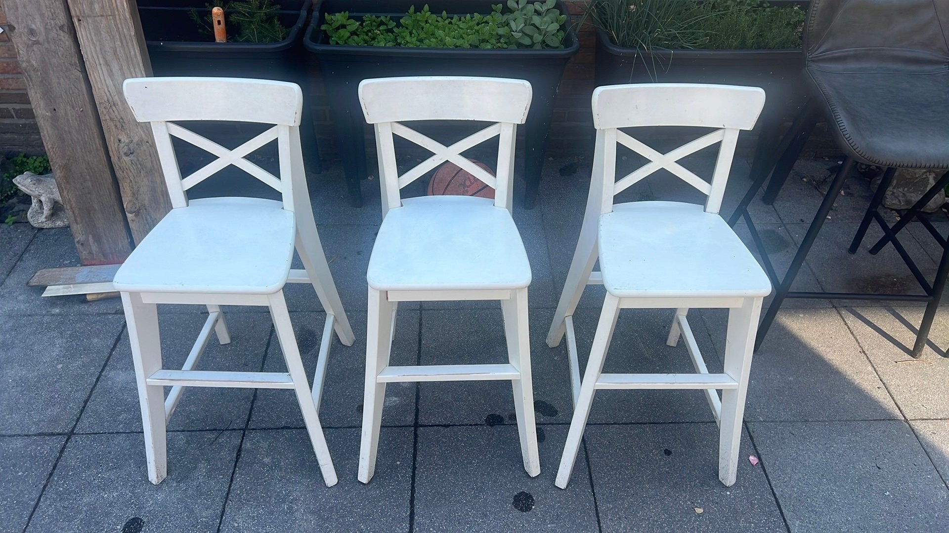 3 x ikea ingolf kinderstoel, Ophalen, Gebruikt