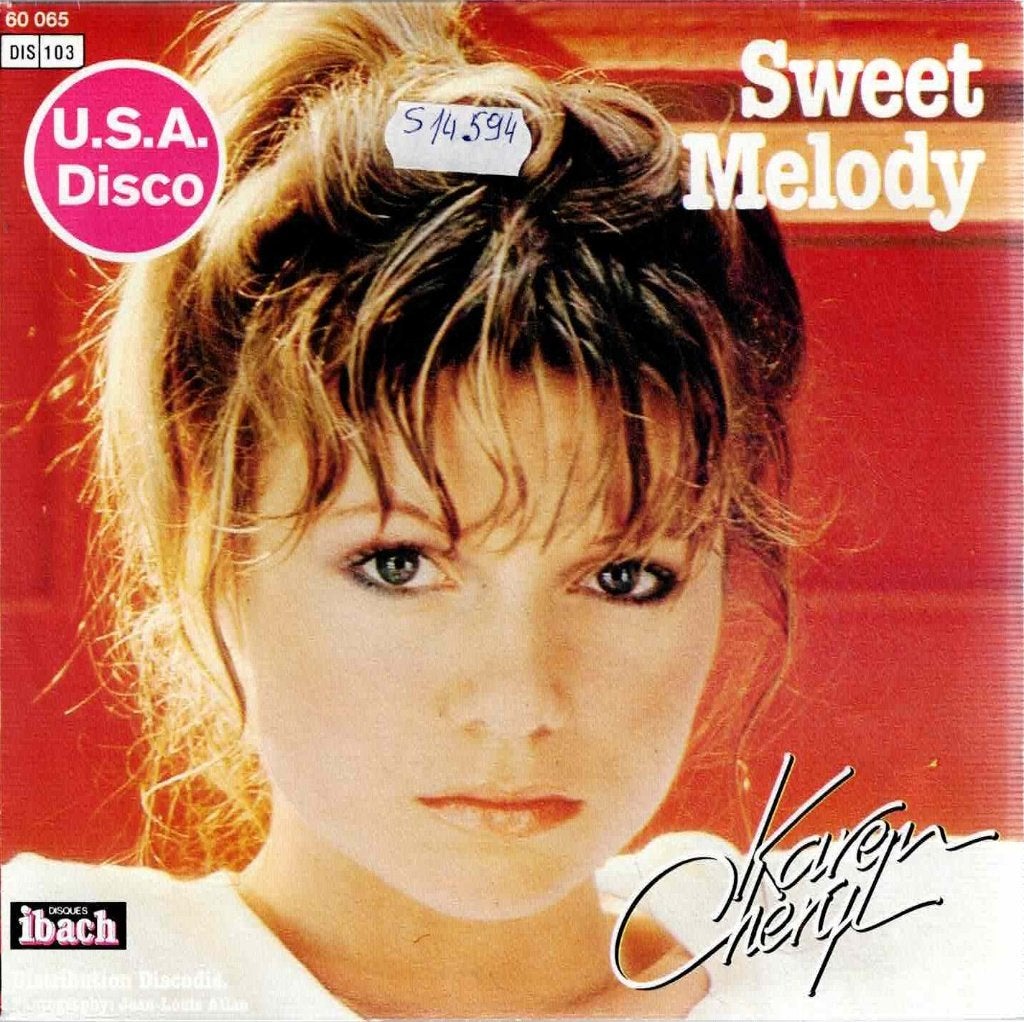 Vinyl, 7"   /  Karen Cheryl – Sing To Me Mama / Sweet Melody, Enlèvement ou Envoi, Autres formats