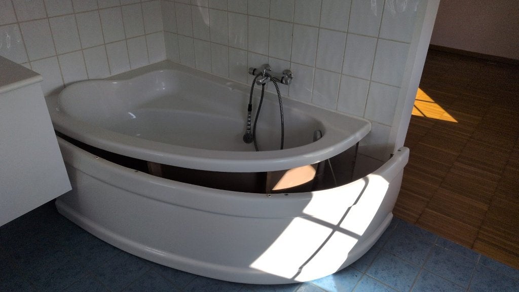 Compleet hoekbad, zelf uit te breken, Bricolage & Construction, Enlèvement, Utilisé, Baignoire
