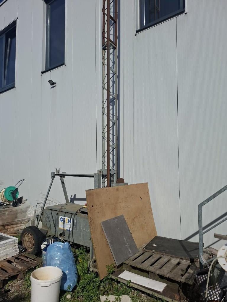 Élévateur de chantier 230 V, Bricolage & Construction, Monte-charges, Utilisé, Ascenseur de chantier, Enlèvement