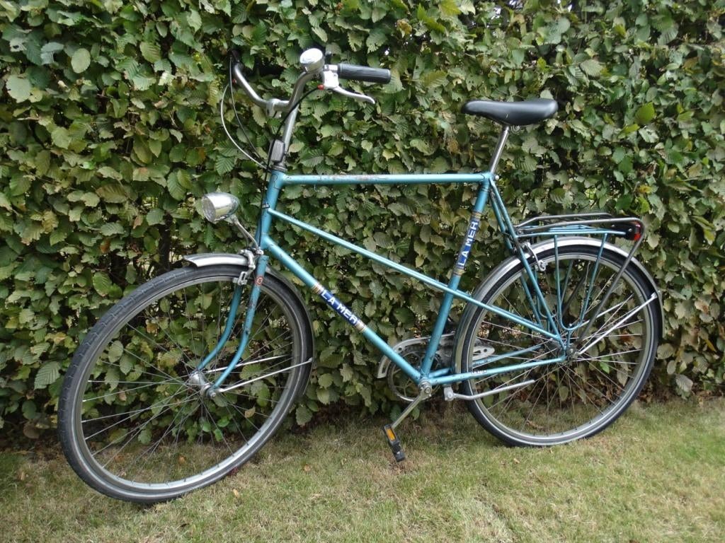 stadsfiets, Fietsen en Brommers, Gebruikt, Velgrem, Versnellingen, 65 cm of meer