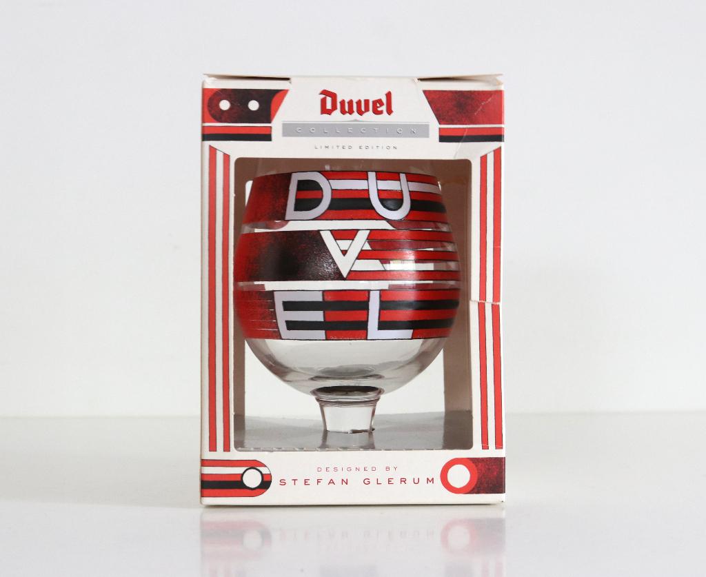 Duvel Collection limited edition glas Stefan Glerum, Enlèvement ou Envoi, Comme neuf, Verre ou Verres, Duvel