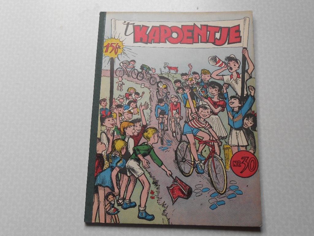 Kapoentjes Album 30 1 ste druk 1956 groene rug., Marc Sleen, Eén stripboek, Nieuw, Ophalen of Verzenden