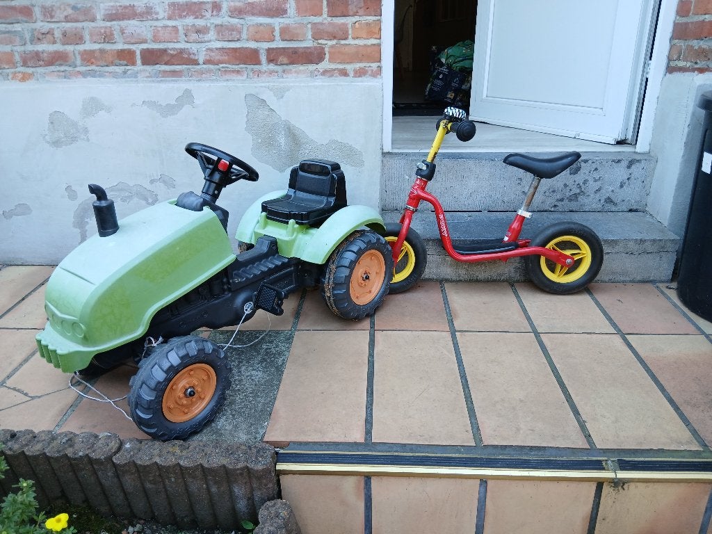 Draisienne puky, Enlèvement, Utilisé, Vélo d'équilibre