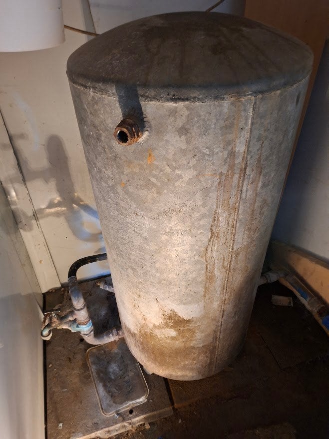 GEZOCHT : drukvat, Ophalen, Gebruikt, 100 liter of meer, Onderdeel