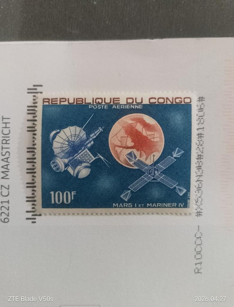 Postzegels ruimtevaart, Ophalen of Verzenden
