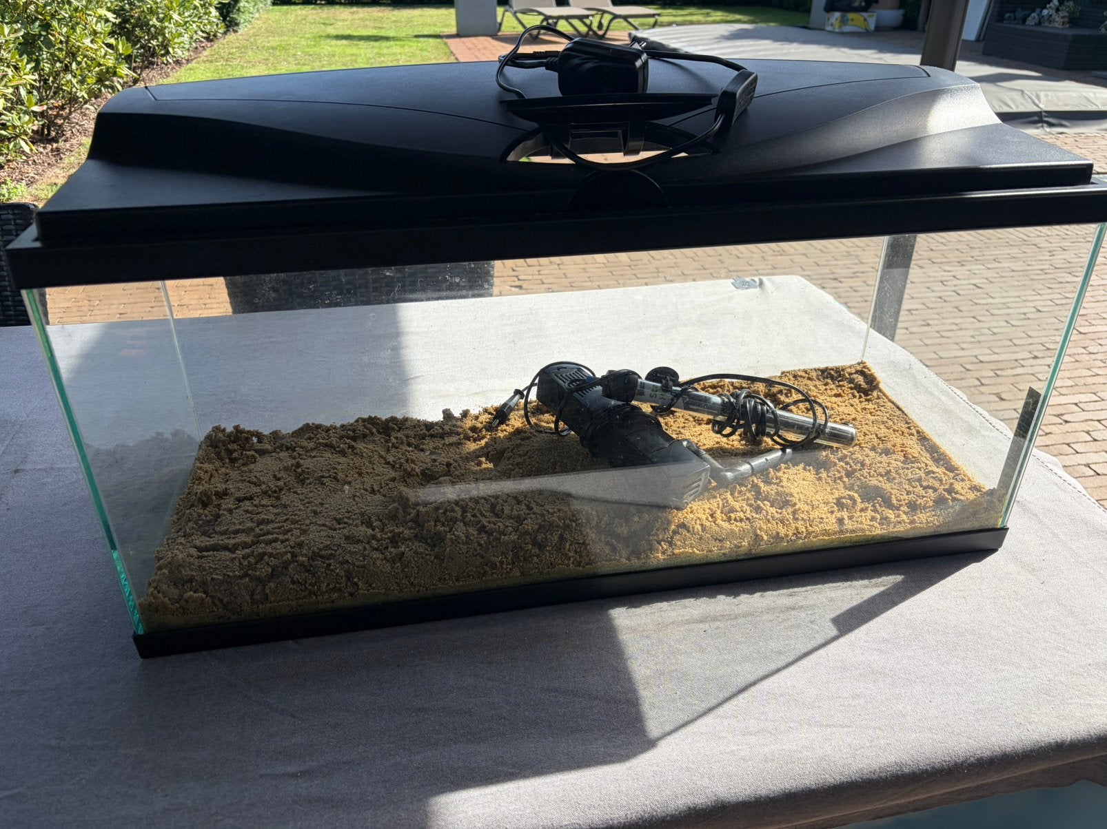 Aquarium, Animaux & Accessoires, Enlèvement, Chauffage, Utilisé, Filter