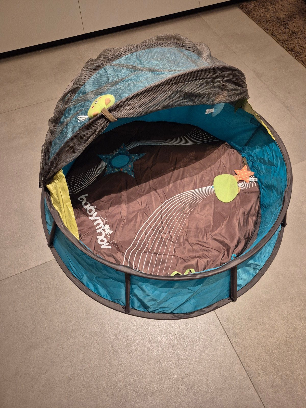 Babymoov speeltent/park, Ophalen