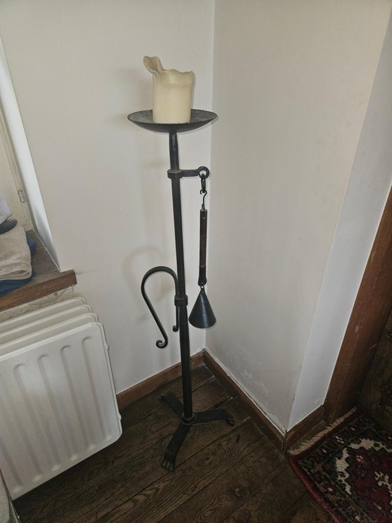 Kerkkandelaar smeedijzer, Ophalen