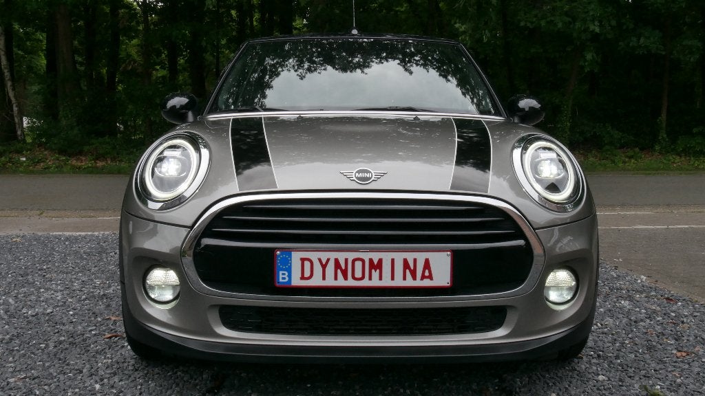 MINI COOPER CABRIO 1.5A 136PK AUTOM. 2019 35DKM 12M GARANTIE, Auto's, Mini, Stof, Euro 6, 3 cilinders, Zilver of Grijs