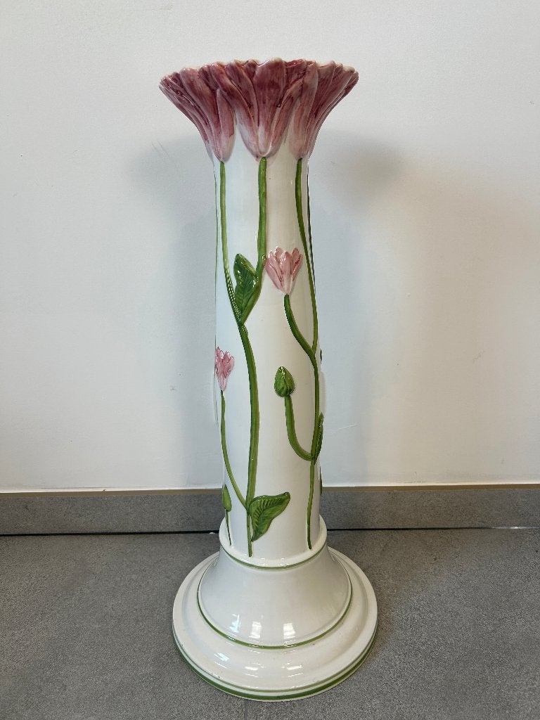 Art NOUVEAU-modderige zuil, Ophalen