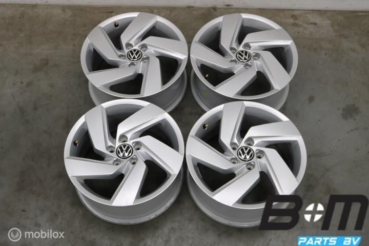 ORIGINEEL 17 inch Richmond velgen VW Golf / Caddy 5H0601025E, Auto-onderdelen, Gebruikt, Velg(en), 17 inch, Personenwagen