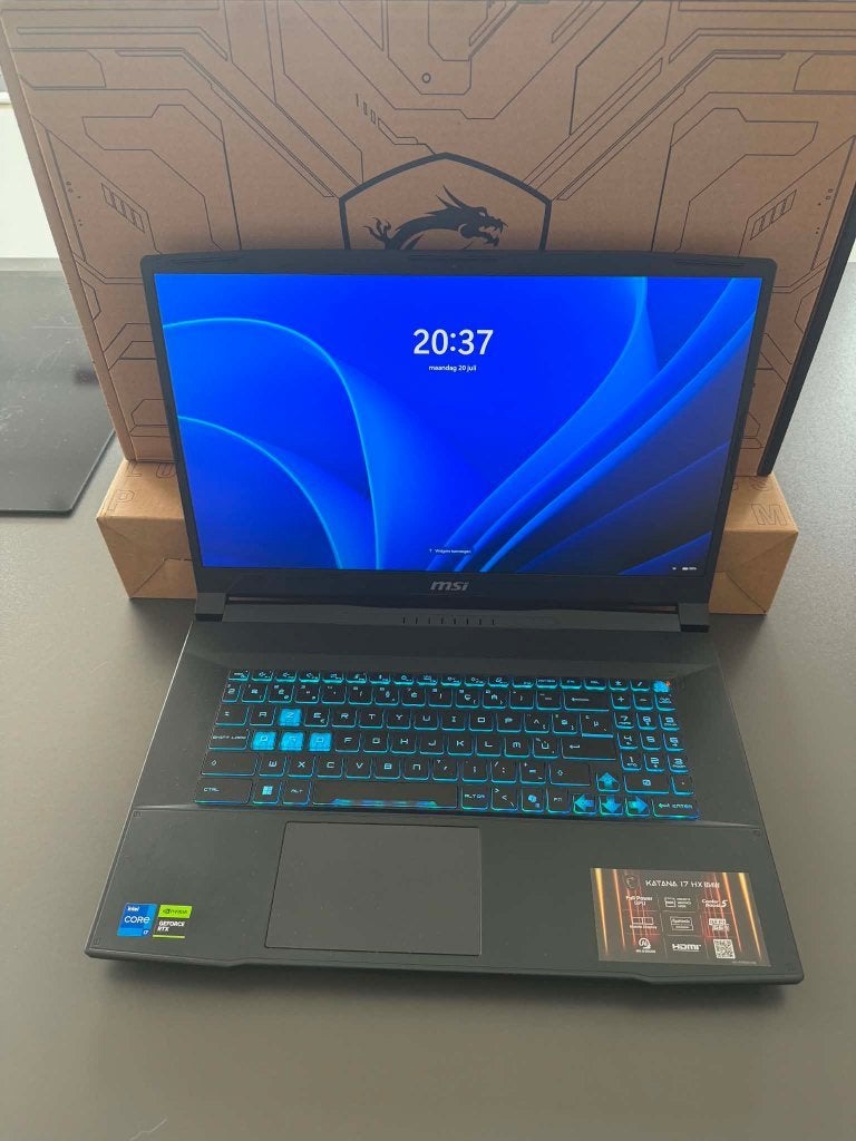 MSI KATANA 17 // GAMING LAPTOP, Ophalen, Met videokaart, Nieuw, SSD
