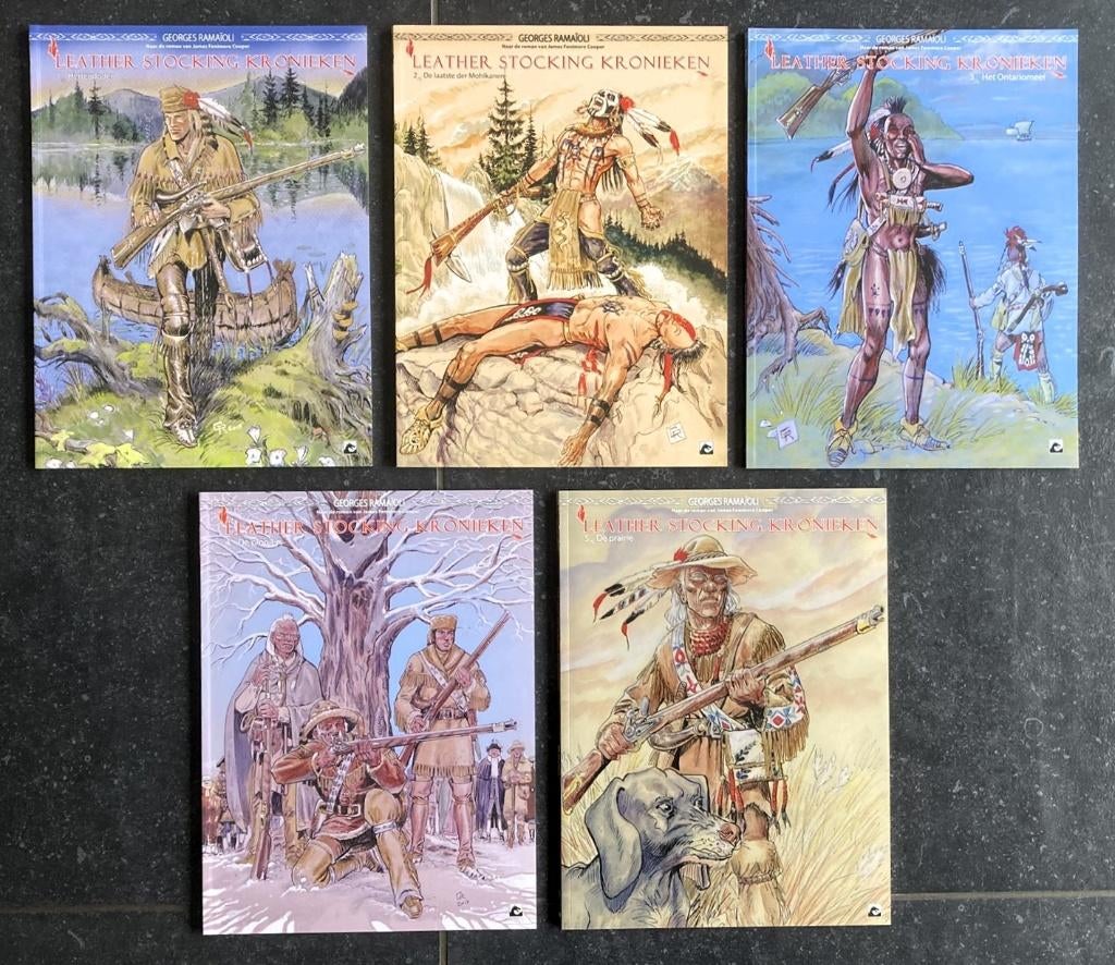 Leather Stocking Kronieken - volledige reeks - 1 t/m 5, Boeken, Complete serie of reeks, Ophalen of Verzenden, Nieuw
