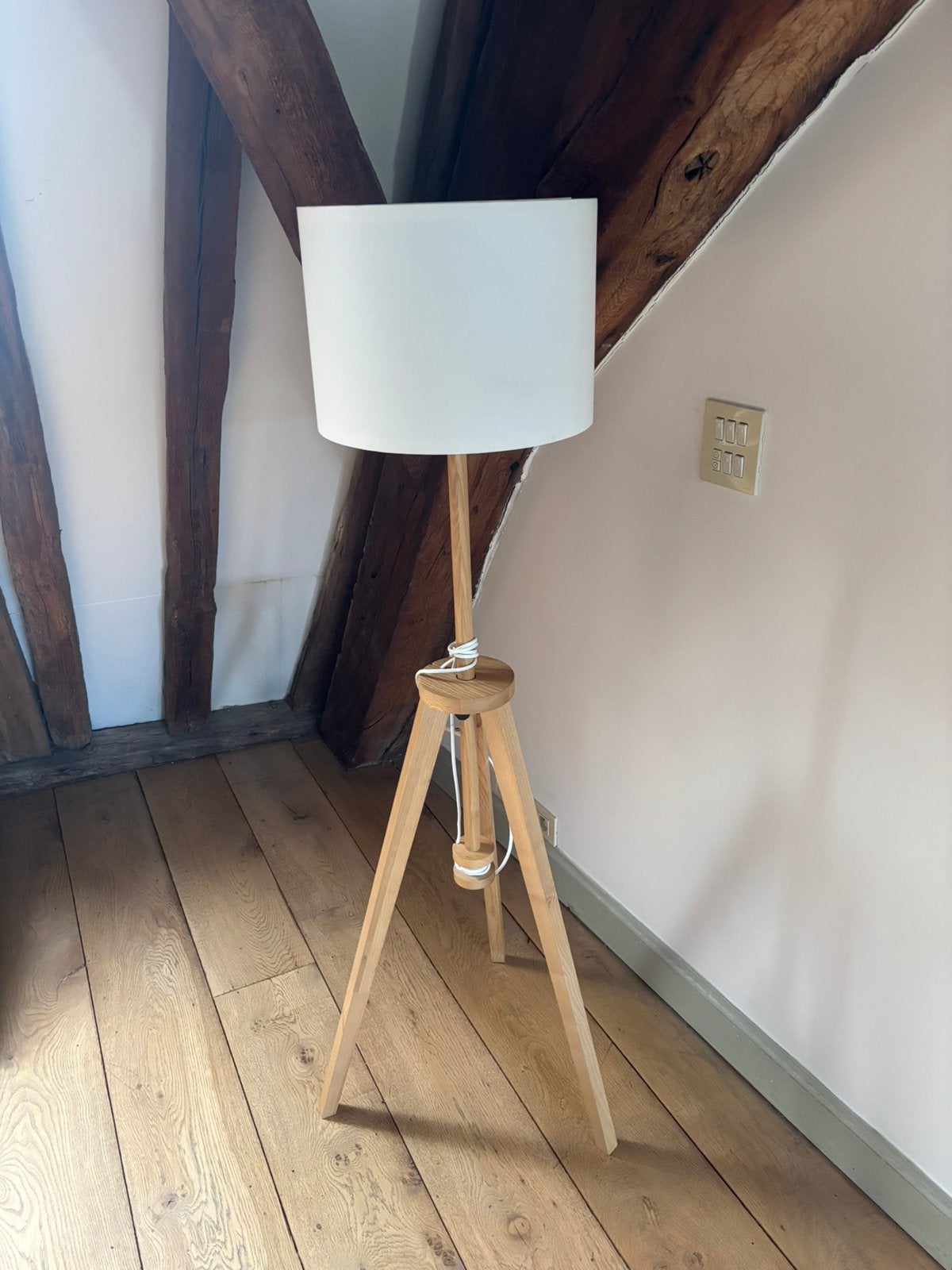 Stalamp, Huis en Inrichting, Lampen | Vloerlampen, Ophalen, Zo goed als nieuw