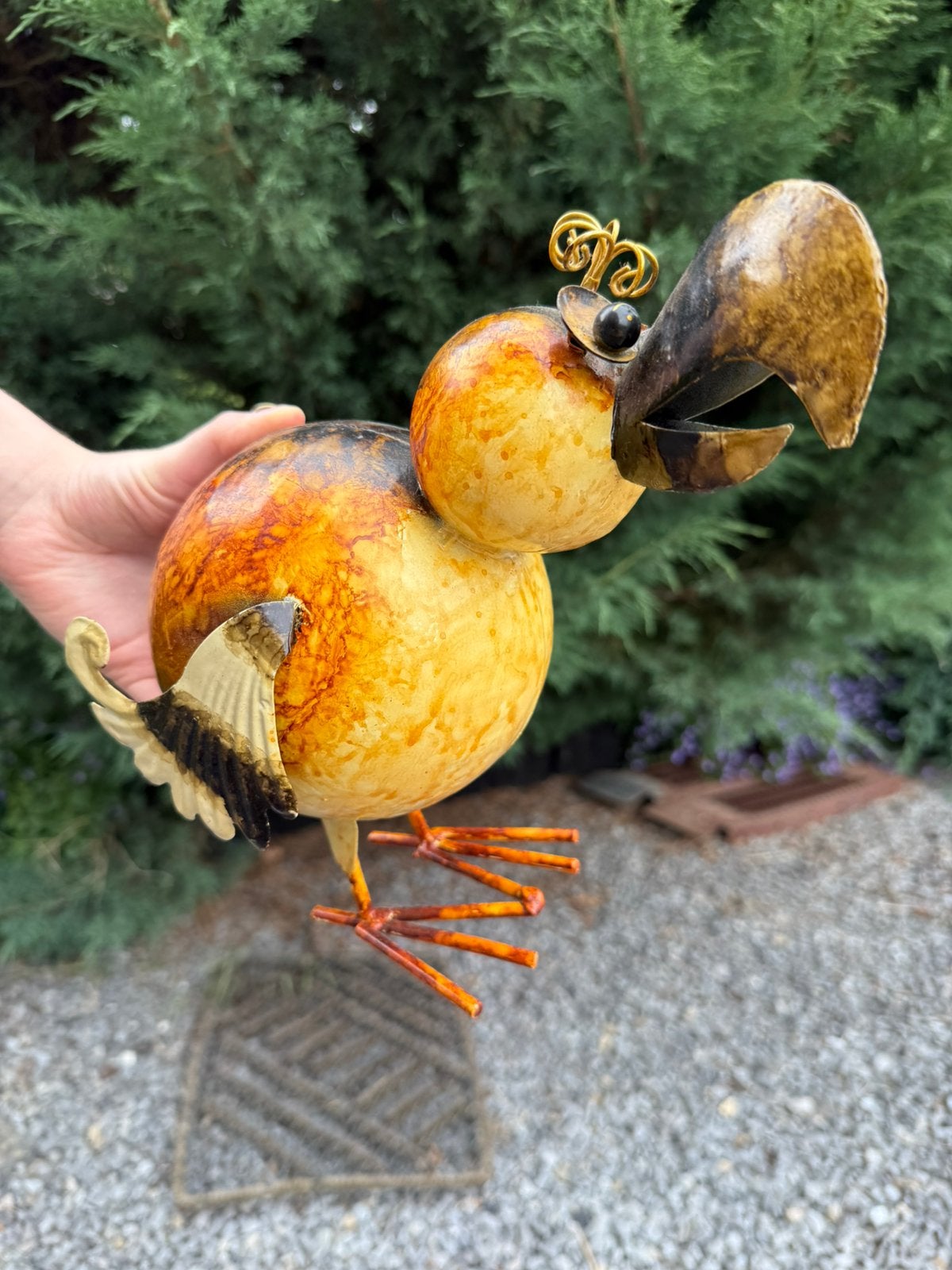 Oiseau décoratif artisanal original, Envoi