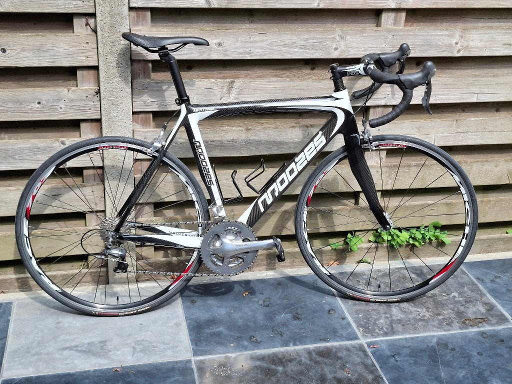 Racefiets Moozes Mistral, Fietsen en Brommers, 28 inch, Carbon, Velgrem, Zo goed als nieuw