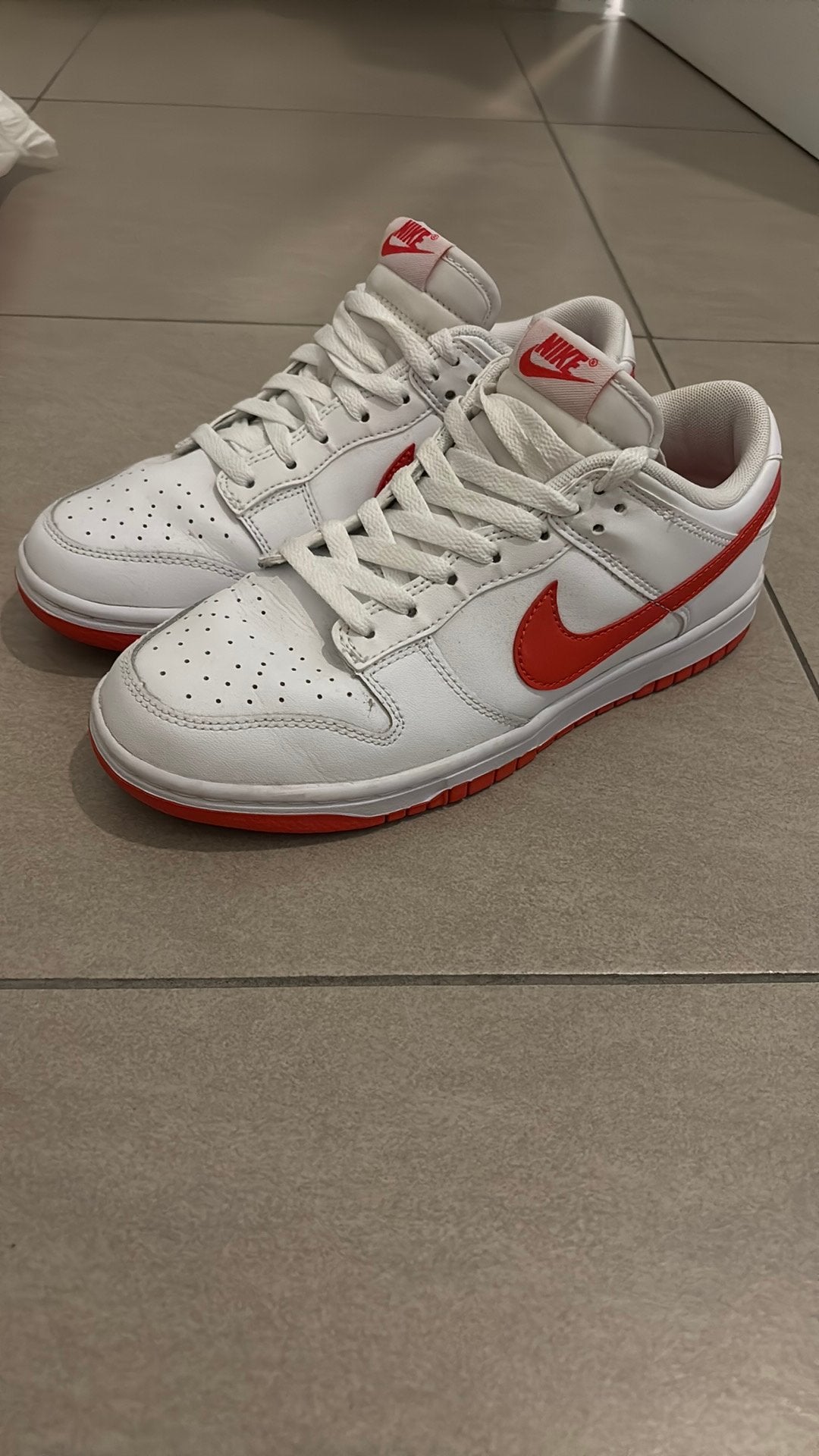 Nike dunk low retro “picante red” (maat 40), Enlèvement, Comme neuf